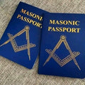 Masonic passport cover